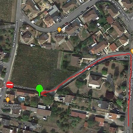 Gîte indépendant Diz'enreves au cœur des vignes Dizy Exterior foto