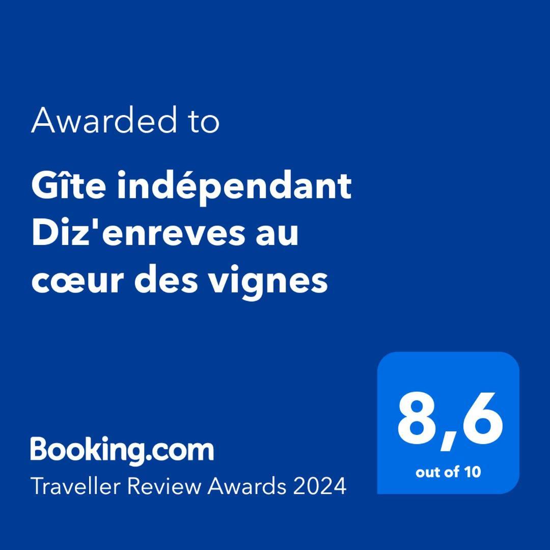 Gîte indépendant Diz'enreves au cœur des vignes Dizy Exterior foto